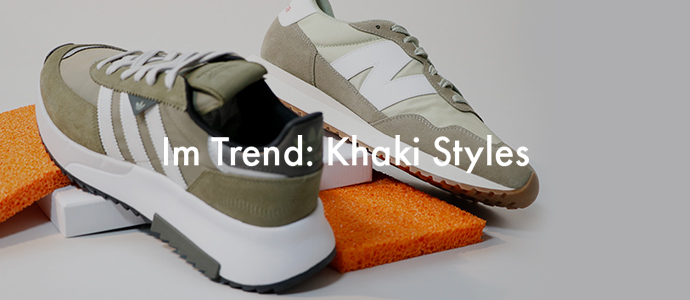 Im Trend: Khaki Styles
